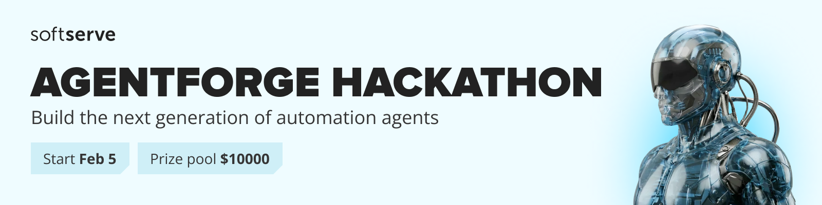 Image for banner AgentForge Hackathon | SoftServe Academy