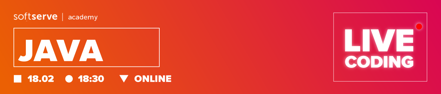 Image for banner Live Coding | Java 