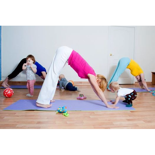 Йога для мам с детьми