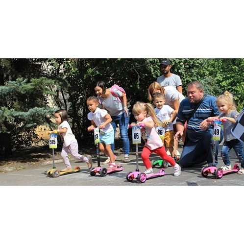 Самокатні перегони "Ми - чемпіони!" на Вулична Їжа. Червень 2017