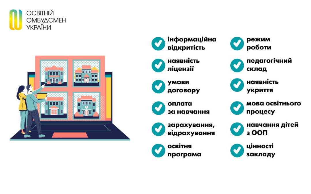 12 пунктів, які варто перевірити перед вступом до приватної школи