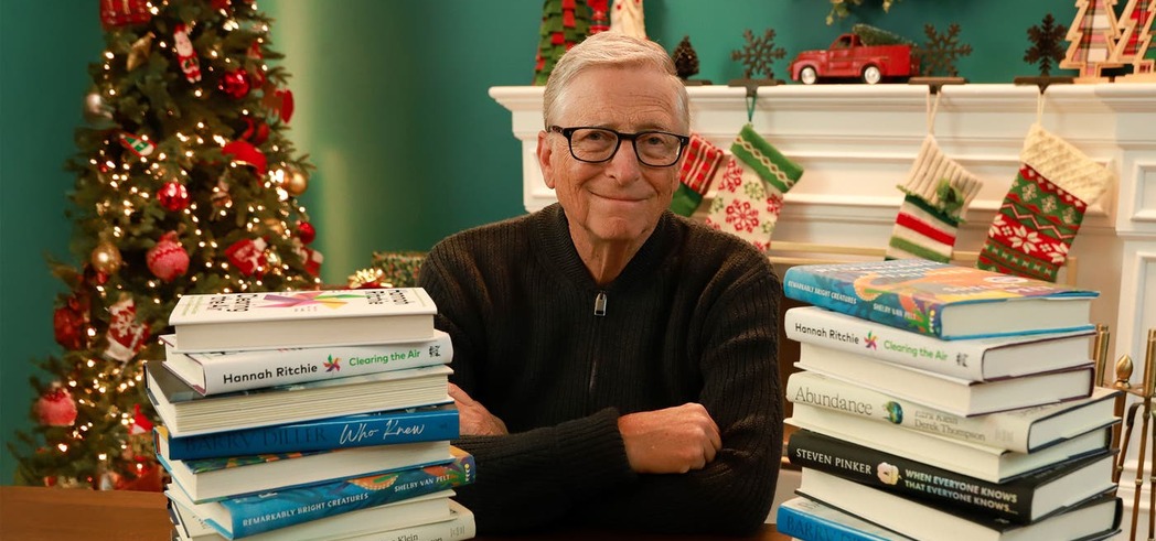  Must read: 5 книжок, які рекомендує прочитати Білл Гейтс зимою-2025