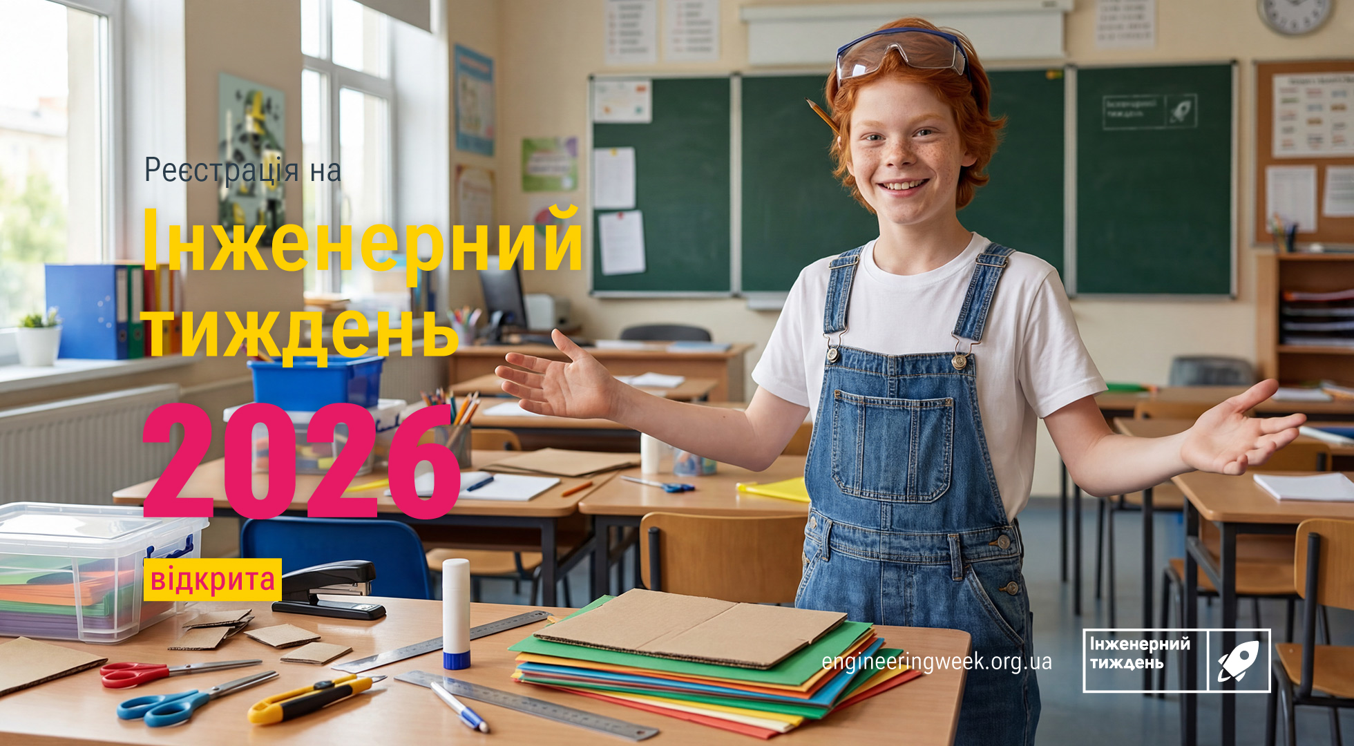 Освітян запрошують провести у школах «Інженерний тиждень – 2026» з 16 березня по 12 квітня