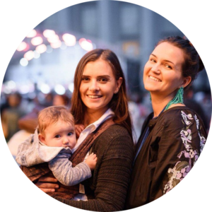 Илона Родзина и Майя Школяр